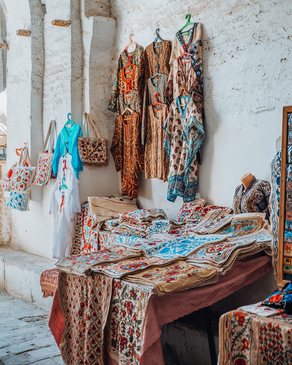places to visit in bukhara uzbekistan uzbekistan suzanis souvenir shops