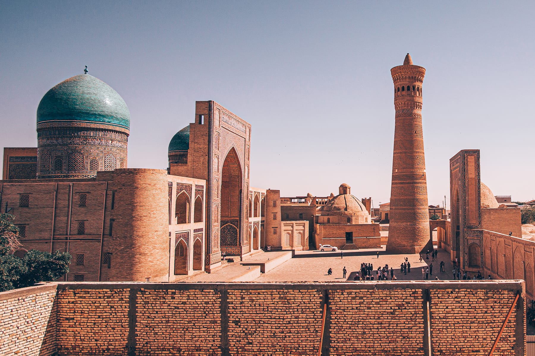 places to visit in bukhara uzbekistan things to do in bukhara uzbekistan kalyan minaret view from chasmai mirob restaurant