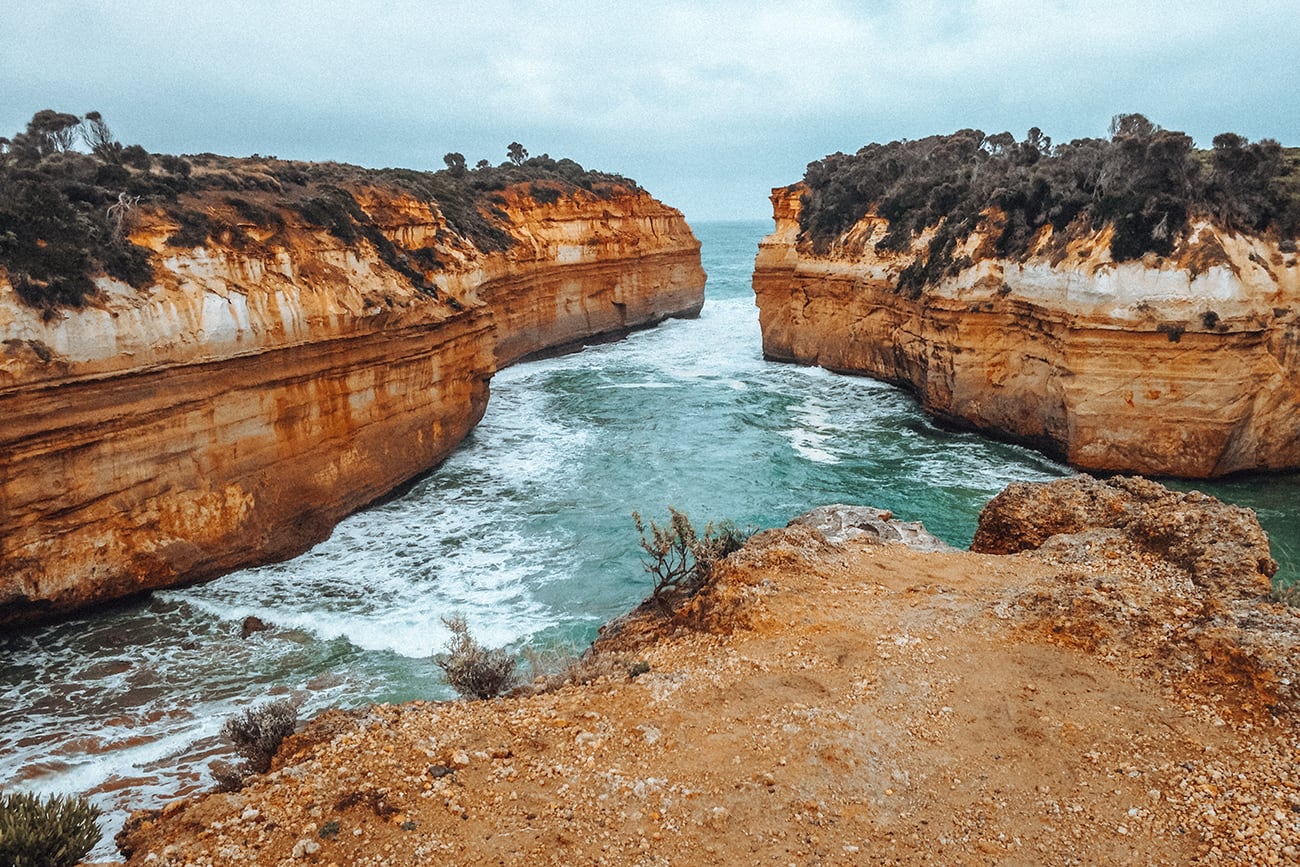 the Loch Ard Gorge in australia