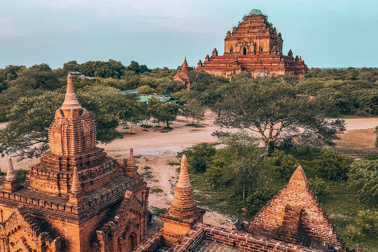 the ancient temples of bagan myanmar