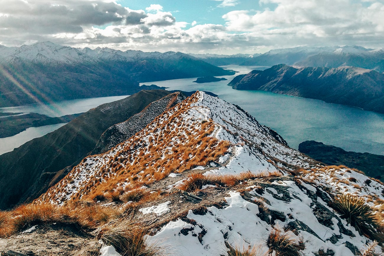 the landscapes of mount roy in wanaka new zealand