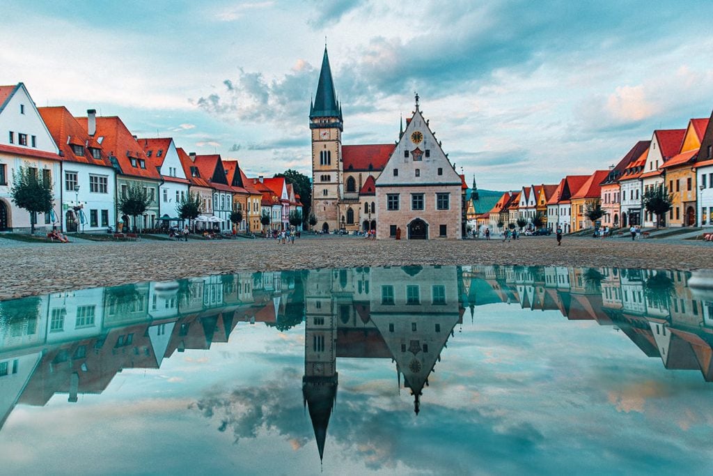 The Architecture of Bardejov in Slovakia
