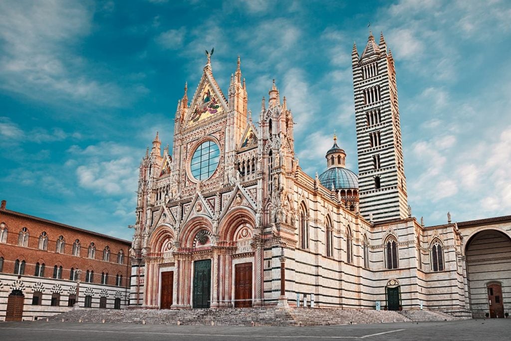 Siena Cathedral in Siena, Italy