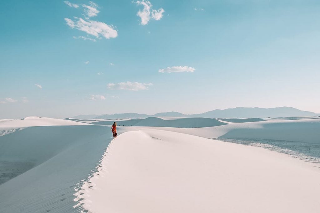 White Sands National Park in New Mexico, USA