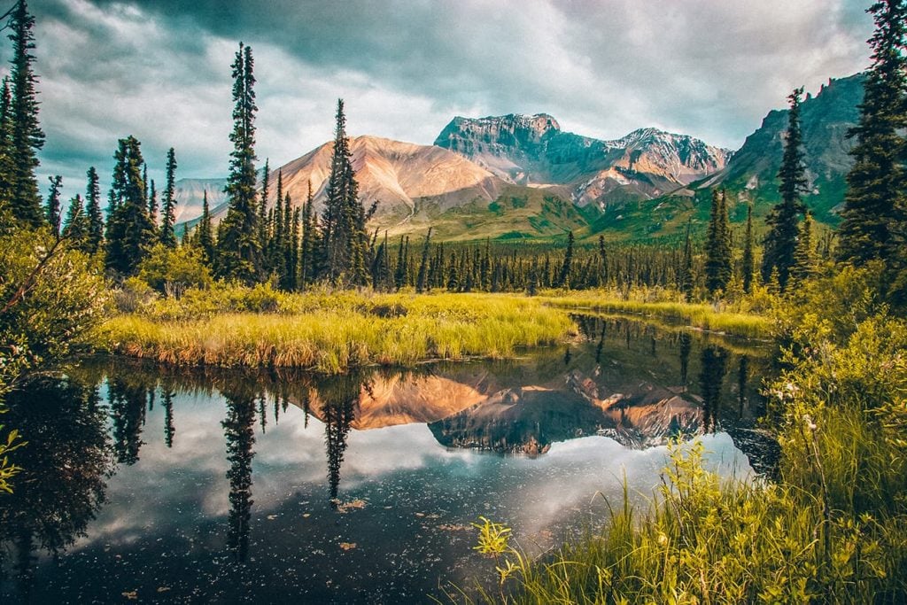 Wrangell–St. Elias National Park in Alaska, USA