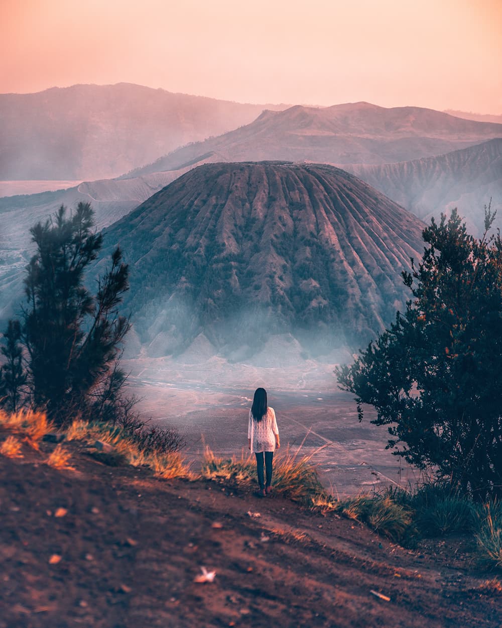Mount Bromo in Indonesia
