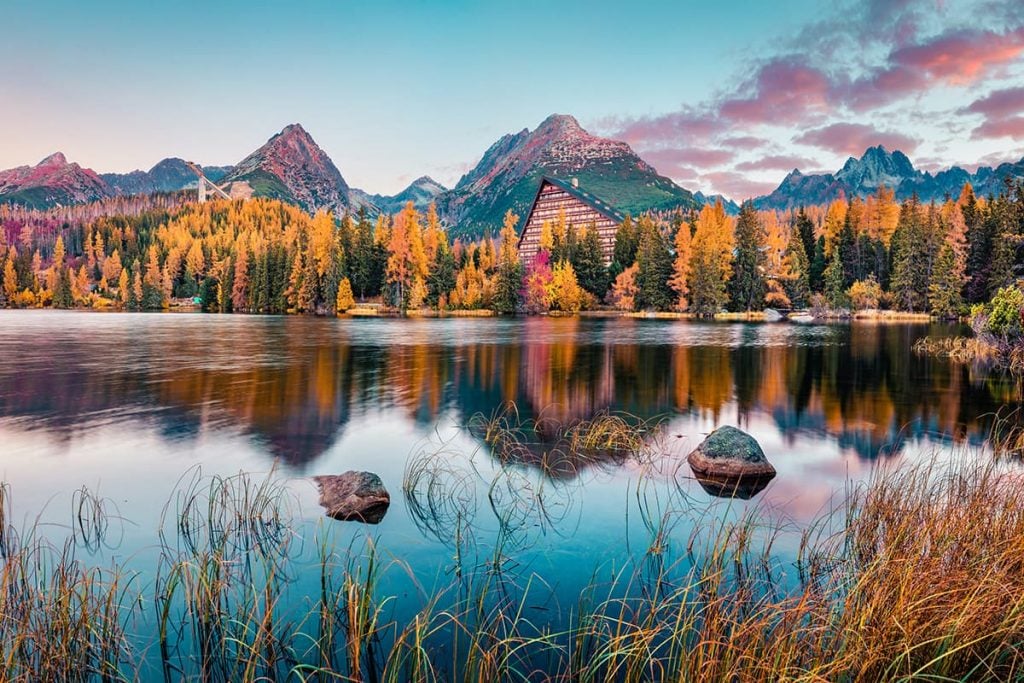 A Lake in the High Tatras, Slovakia