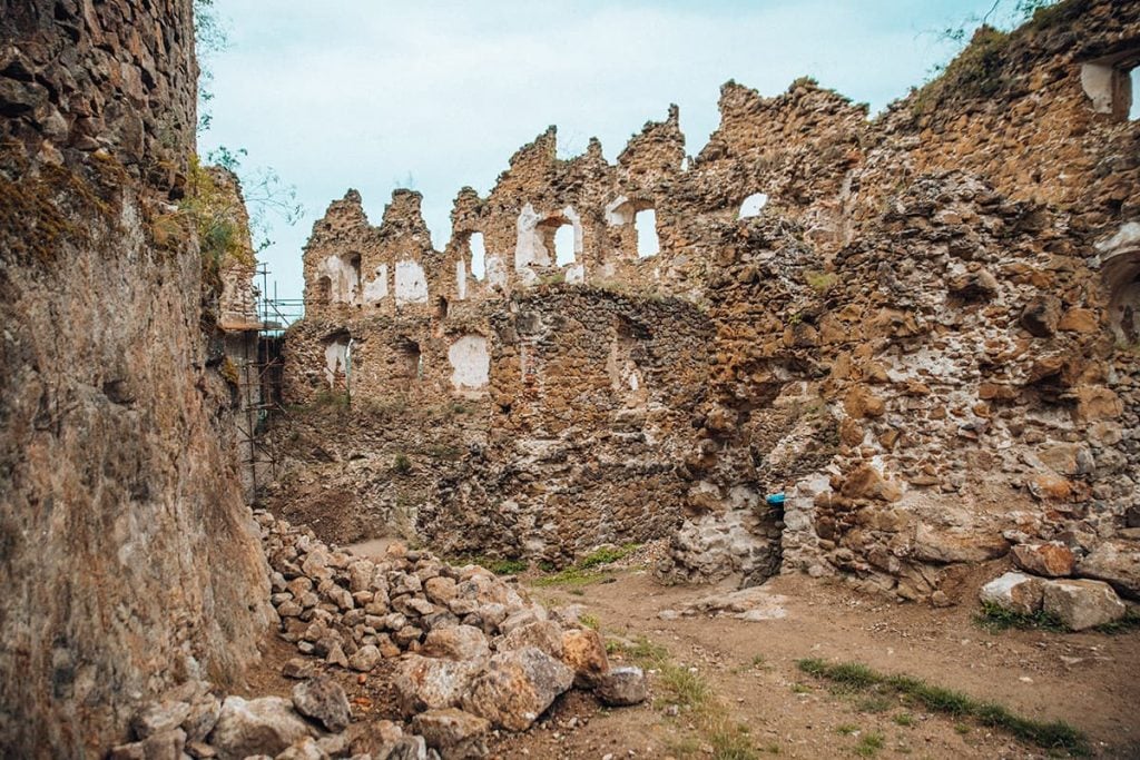 The Ruins of Sasov Castle, Slovakia