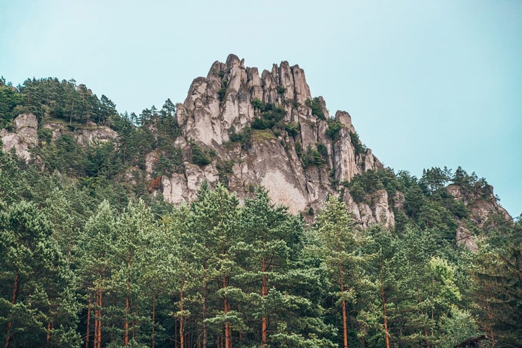 Súľov Rocks in Slovakia
