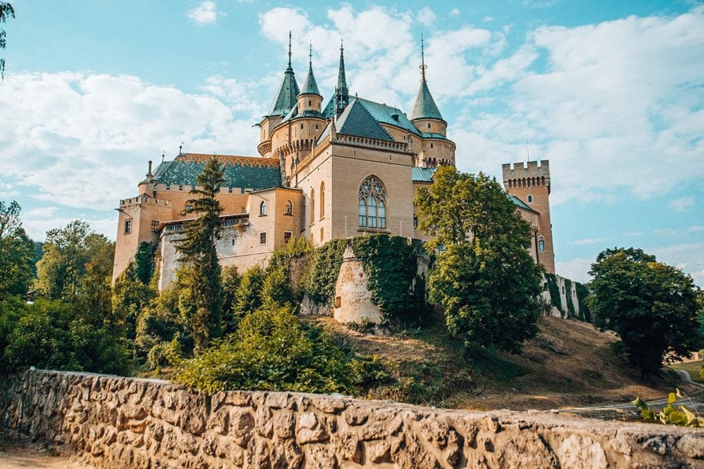 Bojnice Castle in Slovakia