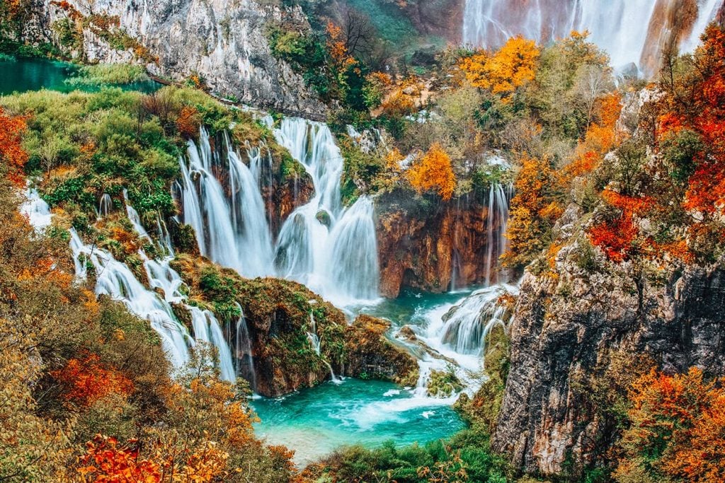 A Waterfall in Croatia