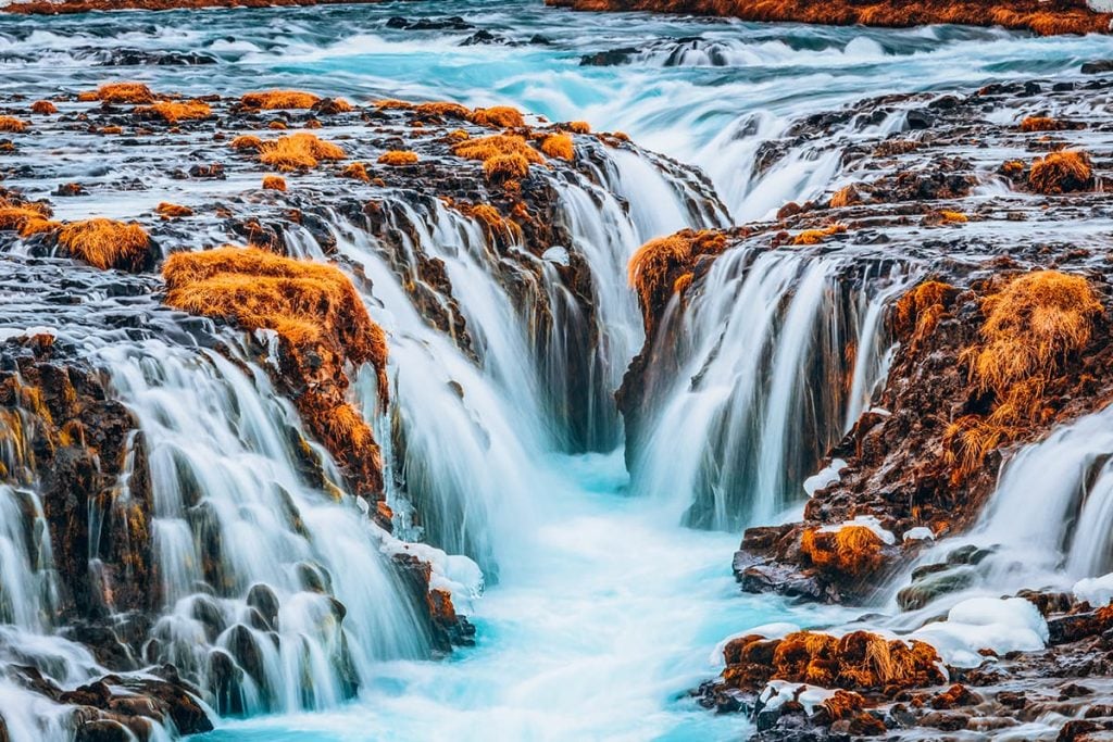 A Waterfall in Iceland