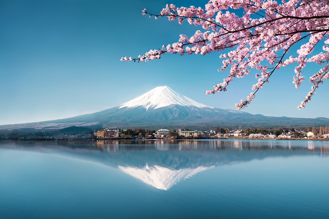 Mount Fuji in Japan