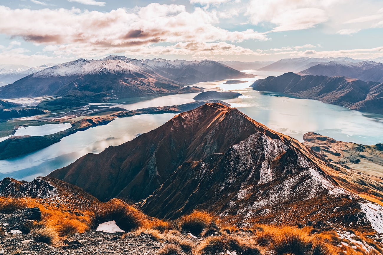 Climbing Mountain Quotes on a Mountain in New Zealand