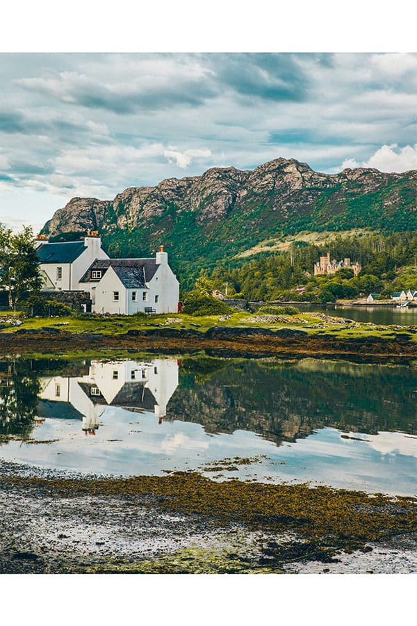 A House in Plockton, Scotland