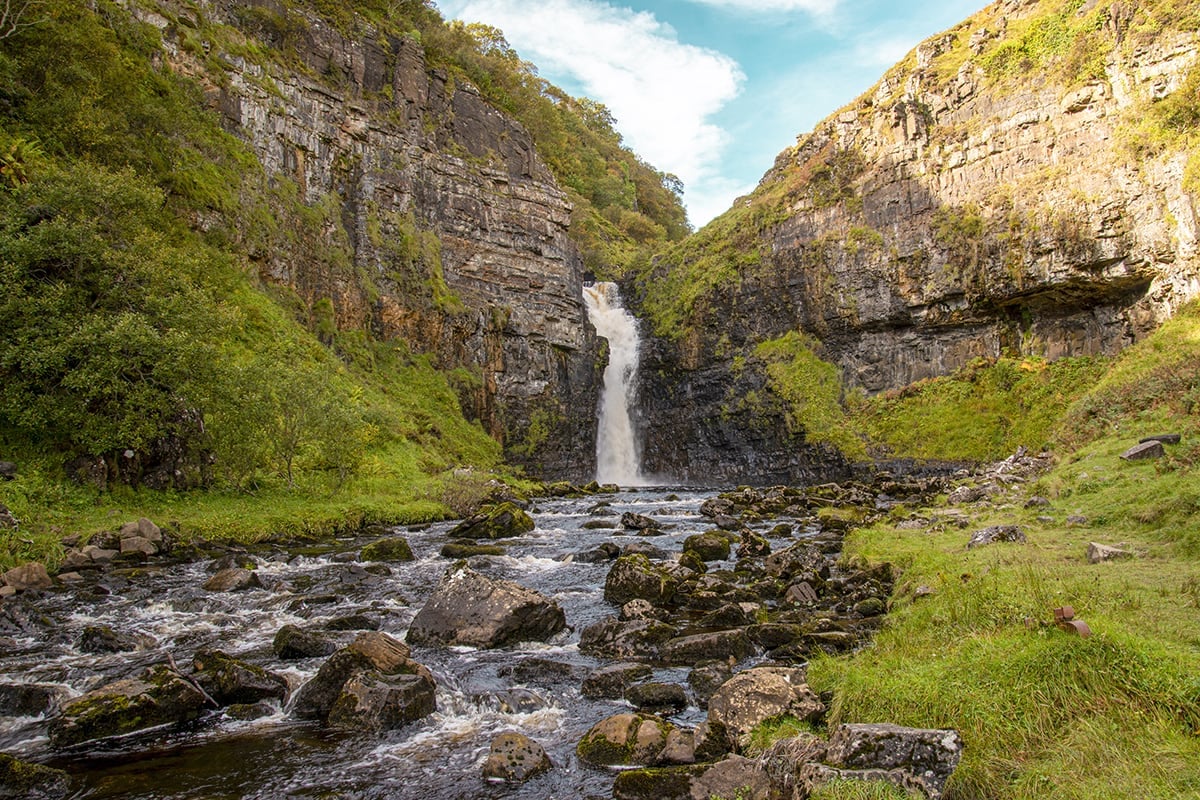 Lealt Falls, One of the Best Places for Isle of Skye Tourism