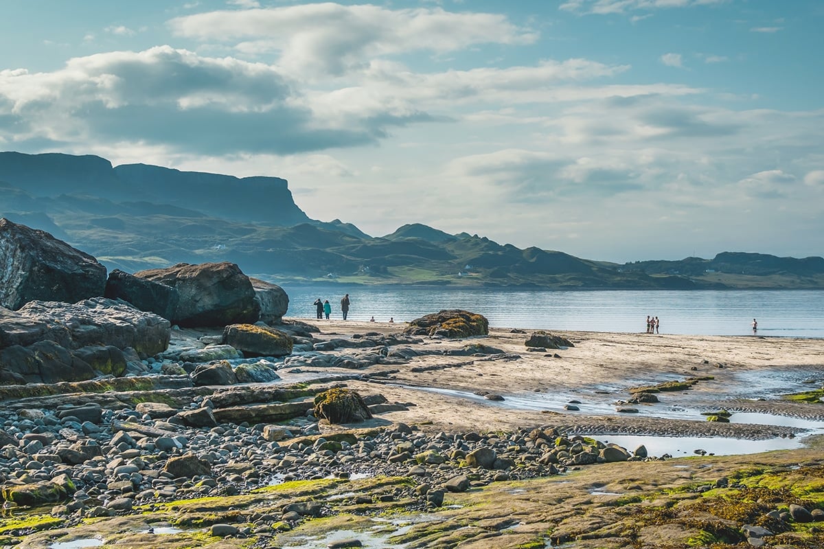 Staffin Bay, One of the Best Isle of Skye Things to Do