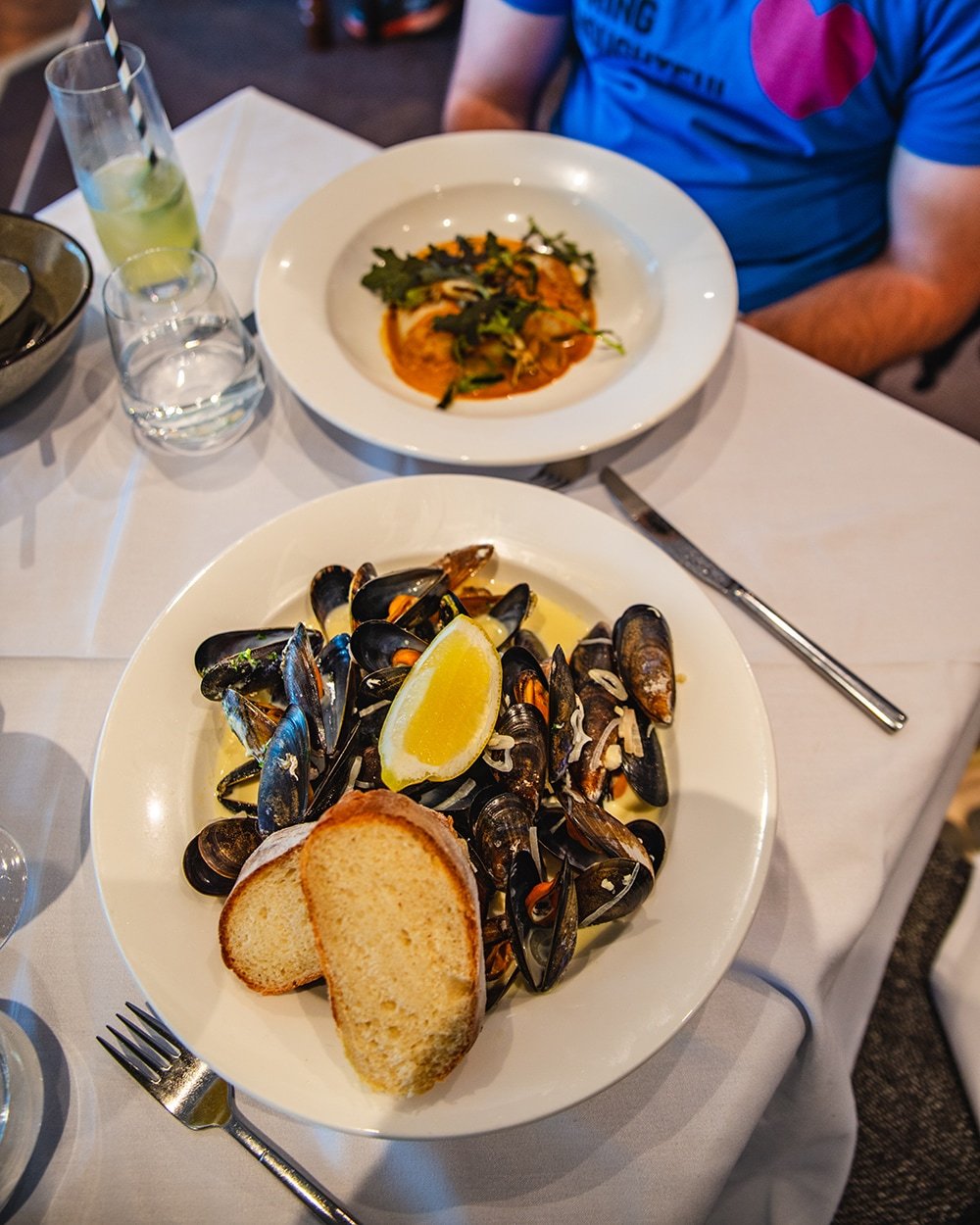 Seafood at The View Restaurant in Portree