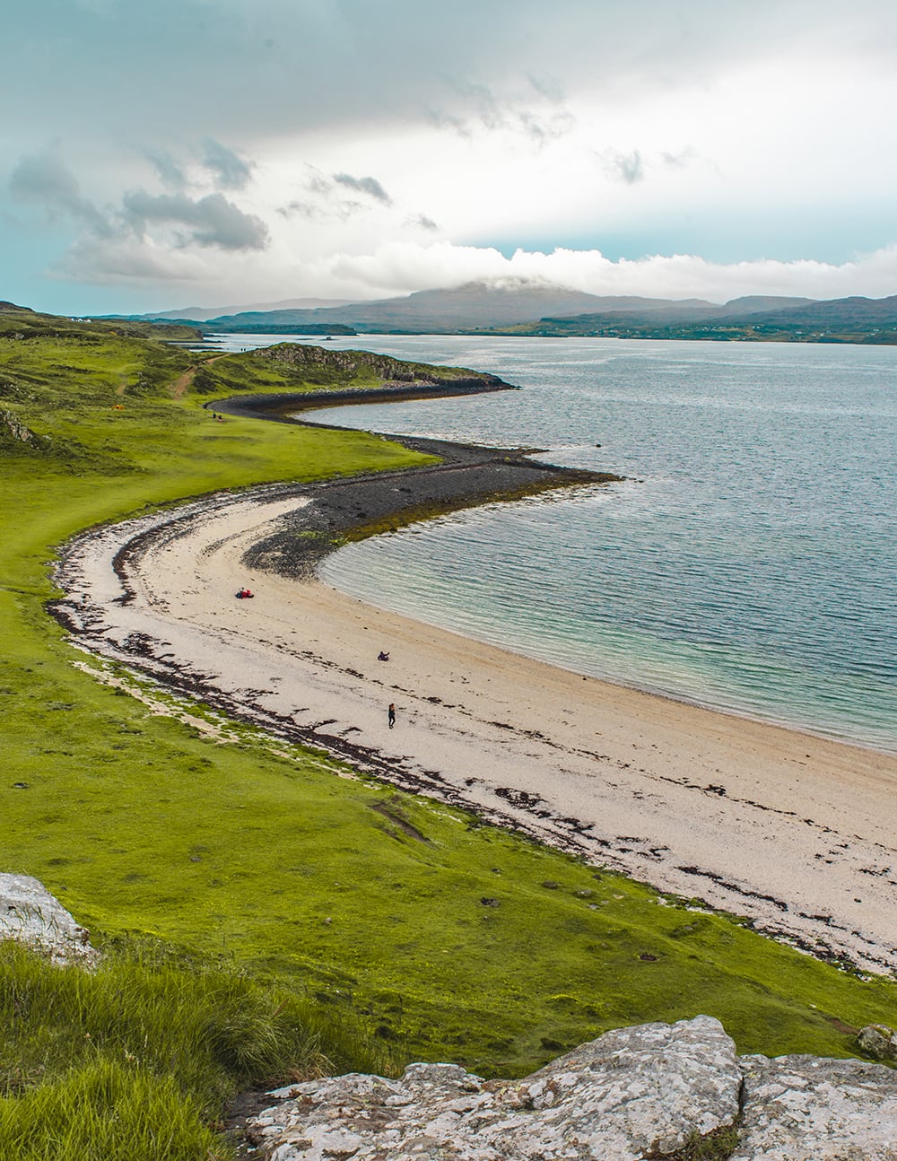 Claigan Coral Beach in Scotland