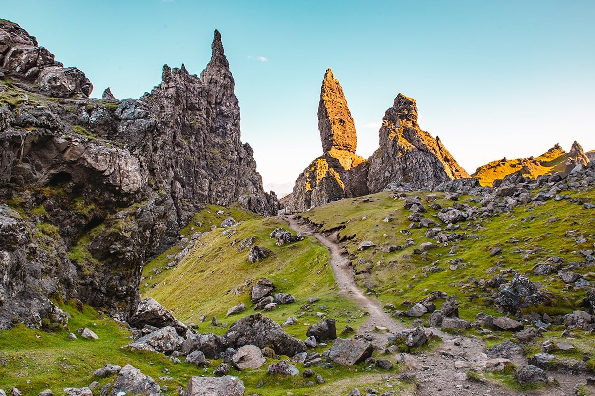 The Old Man of Storr on Skye, Scotland
