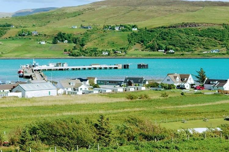 A Hotel in Uig on Skye