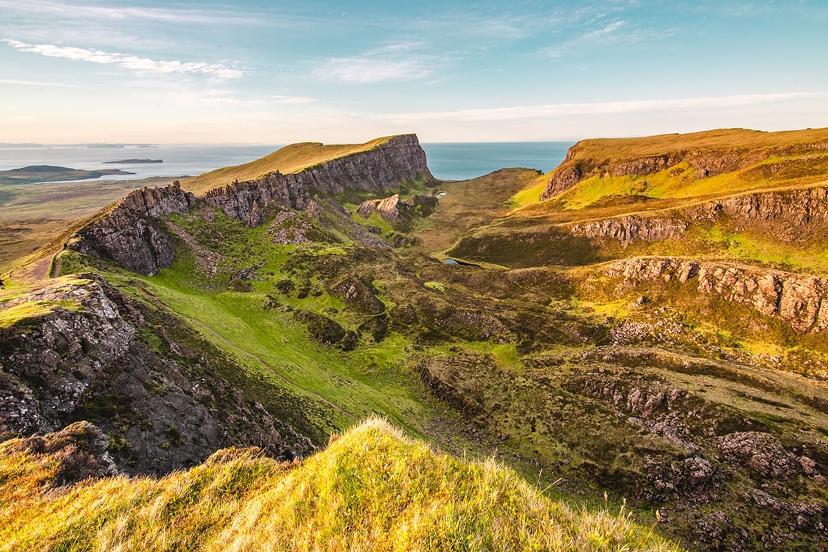 The Quiraing on the Isle of Skye
