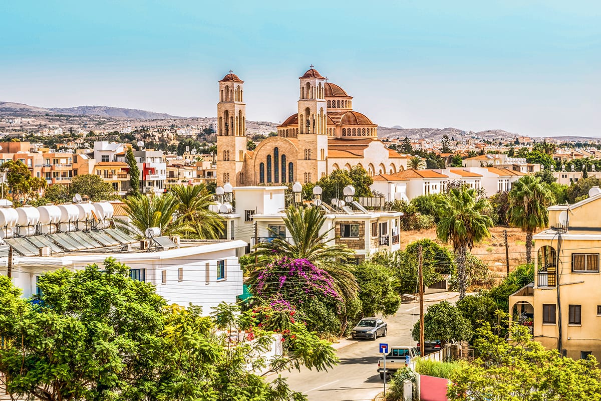 Paphos in Cyprus, The Warmest Part of Europe in January