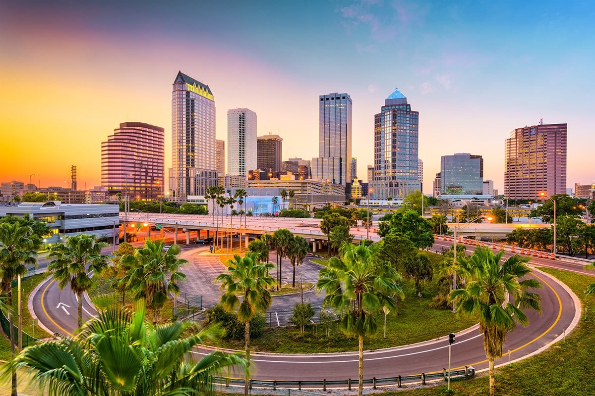 Buildings in Tampa, Florida