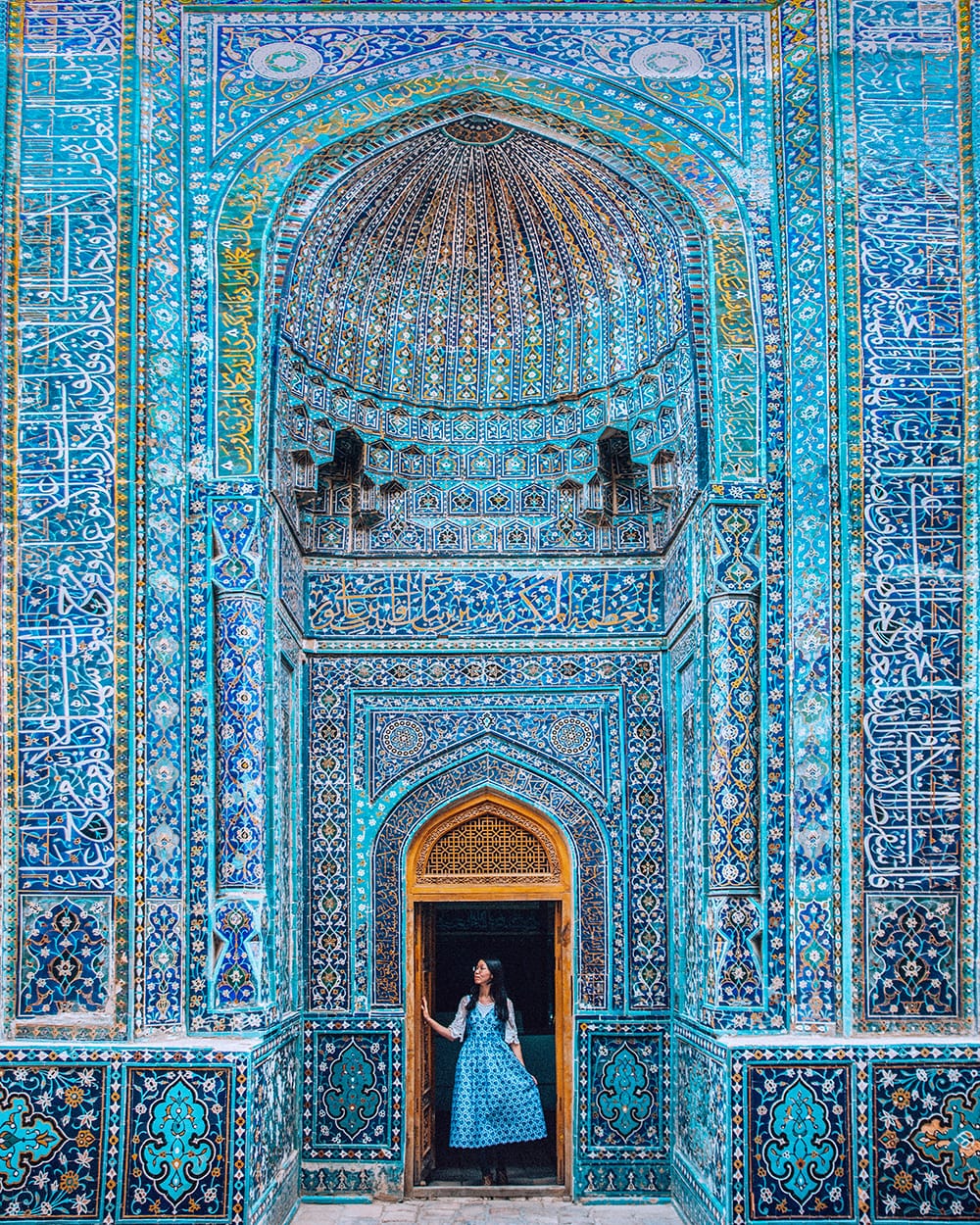 Caption of Travelling - A Girl Exploring Uzbekistan