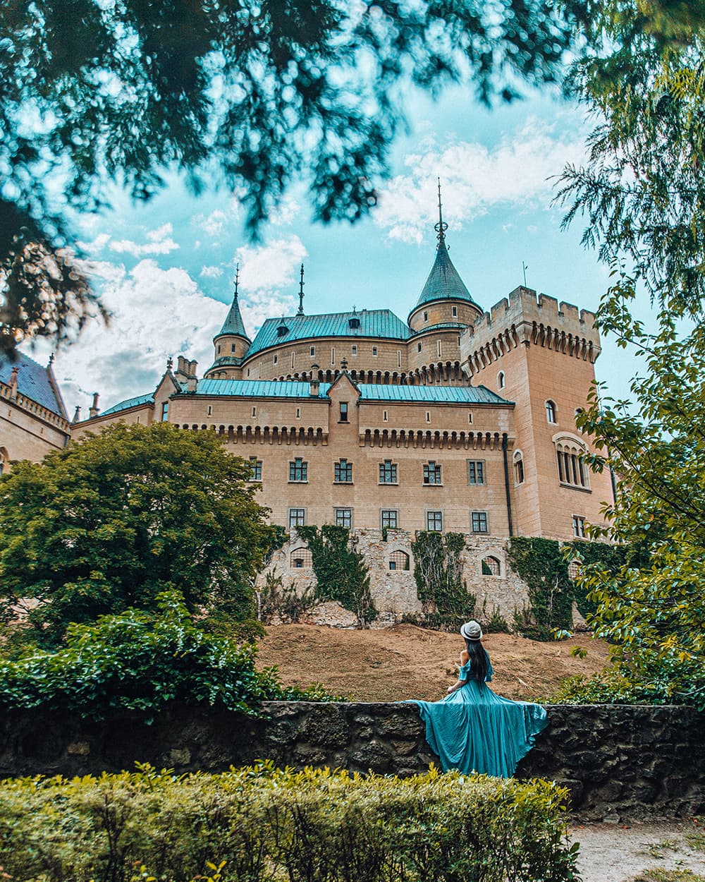 Travel Captions for Instagram Funny - A Castle in Slovakia