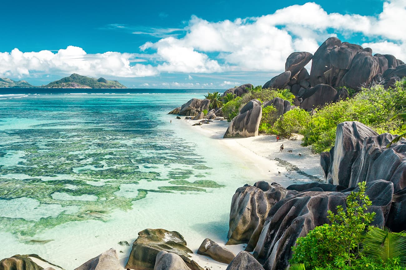 A Beach in Seychelles