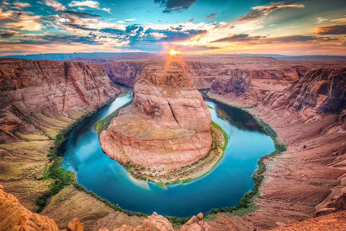Horseshoe Bend in Arizona, USA